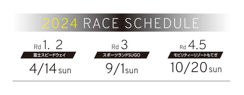 Race Schedule