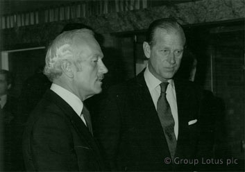 Chapman and HRH Duke of Edinburgh 