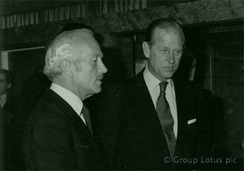 Chapman and HRH Duke of Edinburgh Chapman and HRH Duke of Edinburgh