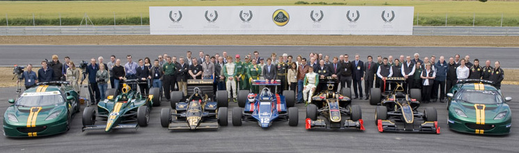 Lotus Test Track opening 2012