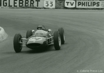 Trevor Taylor finished 9th in the Type 21 in the 1961 Non-Championship German Solitude GP